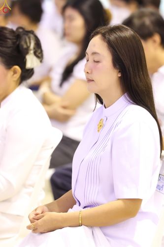 ภาพ No.337843:วันอาทิตย์ต้นเดือน 5 กรกฎาคม พ.ศ.2569 พิธีบูชาข้าวพระ ณ สภาธรรมกายสากล วัดพระธรรมกาย