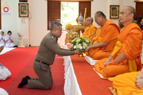 ภาพ No.349427:วันอังคารที่ 15 กันยายน พ.ศ.2569  พิธีขอขมา รับบาตร ผ้าไตร และบรรพชา "โครงการบรรพชาและพัฒนาศีลธรรม นักเรียนนายสิบตำรวจรุ่นที่ 16“ ศูนย์ฝึกอบรมตำรวจภูธร ภาค 1 ณ วัดพระพุทธบาท ราชวรมหาวิหาร  จ.สระบุรี