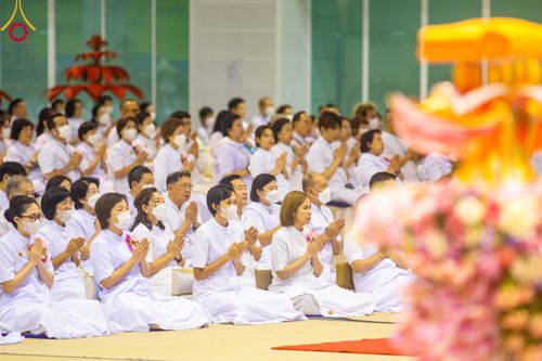 ภาพ No.92206:พิธีบูชาข้าวพระ ในวันทอดกฐินสามัคคี อาทิตย์ต้นเดือนที่ 5 พฤศจิกายน พ.ศ. 2566 ณ วัดพระธรรมกาย จ.ปทุมธานี