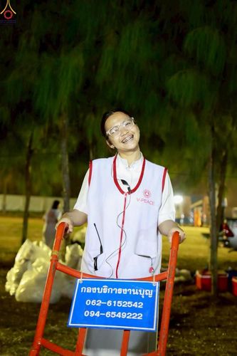 ภาพ No.306572:ภาพเบื้องหลังอาสาสมัครรวมใจ ชุดที่ 5 ในโครงการธรรมยาตรา กตัญญูบูชา มหาปูชนียาจารย์ พระมงคลเทพมุนี(สด จนฺทสโร) พระผู้ปราบมาร อนุสรณ์สถาน 7 แห่ง ปีที่ 14