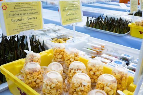 ภาพ No.71508:พิธีถวายภัตตาหารเป็นสังฆทาน แด่คณะพระธรรมยาตราฯ ในโครงการธรรมยาตรากตัญญูบูชา มหาปูชนียาจารย์ พระมงคลเทพมุนี(สด จนฺทสโร) พระผู้ปราบมาร อนุสรณ์สถาน 7 แห่ง ปีที่ 11 วันที่ 16 มกราคม พ.ศ. 2566