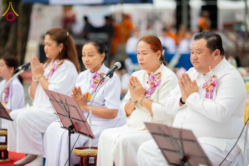 ภาพ No.310852:วันอาทิตย์ที่ 22 กุมภาพันธ์ พ.ศ. 2569 พิธีตักบาตรเเด่คณะพระภิกษุสงฆ์ 1,111 รูป จังหวัดน่าน หนึ่งในโครงการตักบาตรพระ 2,000,000 รูป 77 จังหวัดทั่วไทย ในวาระอันเป็นมงคลยิ่ง ครบรอบ 744 ปี นครน่าน สืบสานศรัทธา ทำบุญใหญ่ของเมืองน่าน ณ ข่วงเมือง วัดภูมินทร์ อำเ