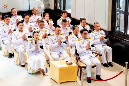 ภาพ No.341872:วันพุธที่ 29 กรกฎาคม พ.ศ. 2569 พิธีอุปสมบทสามเณรประโยค 9 นาคในพระบรมราชานุเคราะห์ ณ โบสถ์พระไตรปิฏก วัดพระธรรมกาย