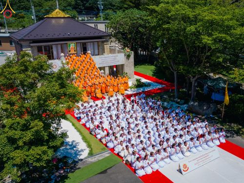 ภาพ No.148371:พิธีปฐมอุปสมบท สมโภชอุโบสถ บูชาธรรม 80 ปี หลวงพ่อธัมมชโย  วันอาทิตย์ที่ 11 สิงหาคม พ.ศ. 2567 วัดพระธรรมกายโทชิหงิ ประเทศญี่ปุ่น