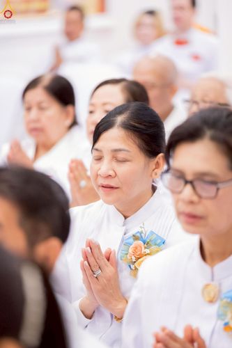 ภาพ No.234683:วันอาทิตย์ที่ 20 กรกฎาคม  พ.ศ.2568 พิธีทอดผ้าป่าภาคพื้นอเมริกา พิธีเจริญพระพุทธมนต์ ฉลองอาคารแก้วธรรมชัยรัตนอนันต์ วัดพระธรรมกายเทนเนสซี ประเทศสหรัฐอเมริกา