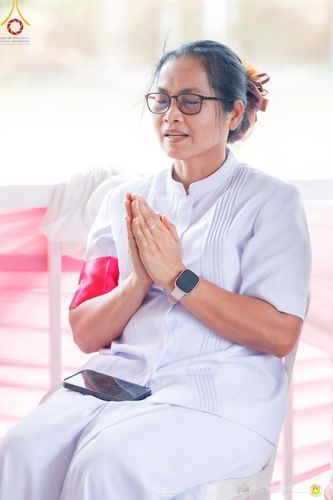 ภาพ No.216036:วันพฤหัสบดีที่ 3 เมษายน พ.ศ. 2568 พิธีบรรพชาสามเณร ภาคฤดูร้อน รุ่นที่ 15  บูชาธรรมหลวงพ่อธัมมชโย 81 ปี 81 รูป ณ ศูนย์ปฏิบัติธรรมสวนผึ้ง จ.ราชบุรี