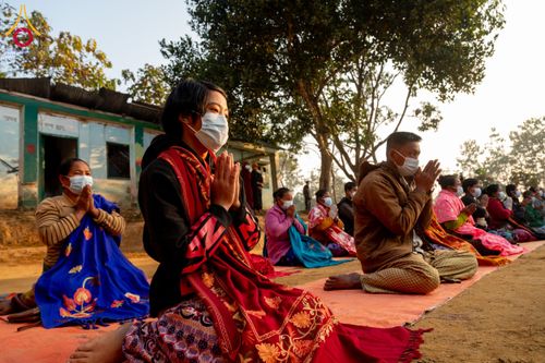 ภาพ No.130874:Photo Story ปฐมบรรพชาชาวพุทธมาร์มา บังกลาเทศ Episode 4/5  วันที่ 10 กุมภาพันธ์พ.ศ. 2567