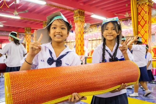 ภาพ No.203598:พิธีทอดผ้าป่าทำนุบำรุงศาสนสถาน ณ วัดตะเคียน ตำบลบางคูเวียง อำเภอบางกรวย จังหวัดนนทบุรี ในโครงการธรรมยาตรา กตัญญูบูชา มหาปูชนียาจารย์ พระมงคลเทพมุนี(สด จนฺทสโร) พระผู้ปราบมาร อนุสรณ์สถาน 7 แห่ง ปีที่ 13 วันที่ 29 มกราคม พ.ศ. 2568