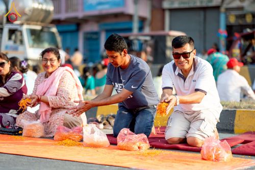 ภาพ No.212983:วันที่ 14 - 15 มีนาคม พ.ศ. 2568 คณะสงฆ์และสามเณรเดินธรรมยาตรา ในโครงการบวชสามเณรเนปาล 500 รูป ไปยังสถานที่รอบมายาเทวีและลุมพินีเกรด ณ ลุมพินี ประเทศเนปาล