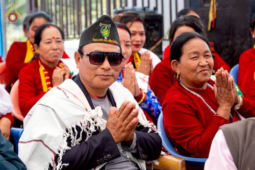 ภาพ No.213060:วันที่ 14 - 15 มีนาคม พ.ศ. 2568 คณะสงฆ์และสามเณรเดินธรรมยาตรา ในโครงการบวชสามเณรเนปาล 500 รูป ไปยังสถานที่รอบมายาเทวีและลุมพินีเกรด ณ ลุมพินี ประเทศเนปาล