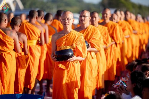 ภาพ No.211933:วันจันทร์ที่ 17 มีนาคม พ.ศ. 2568 พิธีตักบาตรพระกว่า 300 รูป ฉลองพิธีประดิษฐานพระบรมสารีริกธาตุ ณ ปทุมเจดีย์ เจดีย์พระพุทธเจ้า 5 พระองค์ ศูนย์อบรมเยาวชนปัตตานี บ้านโคกดีปลี ตำบลตุยง อำเภอหนองจิก จังหวัดปัตตานี