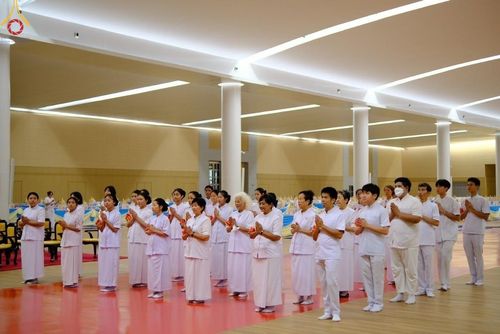 ภาพ No.58244:V.41 เทหมดใจ  ลุยต่อไป ร้อยซาวปี การเตรียมงาน การปฏิบัติงาน และการเก็บงาน ของเจ้าหน้าที่หน่วยงานต่างๆ เพื่อพิธีฉลองอายุวัฒนมงคล 80 ปี หลวงพ่อธัมมชโย และรับถวายมหาสังฆทาน 10,000 กว่าวัดทั่วประเทศ ในวันคุ้มครองโลก จันทร์ที่ 22 เมษายน พ.ศ. 2567