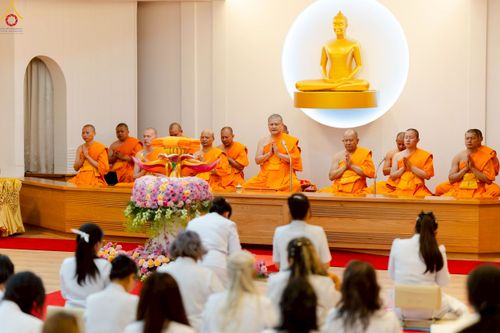 ภาพ No.254110:วันที่ 12 ตุลาคม พ.ศ. 2568 พิธีทอดกฐินวัดพระธรรมกายบูโรส ประเทศสวีเดน