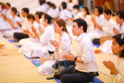 ภาพ No.113646:พิธีถวายภัตตาหารเป็นสังฆทาน แด่คณะพระธรรมยาตรา ปีที่ 12 วันที่ 17 มกราคม พ.ศ. 2567 ณ วัดโบสถ์(บน) บางคูเวียง จ.นนทบุรี