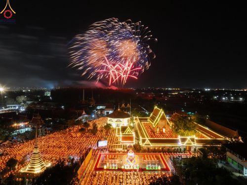 ภาพ No.194844:พิธีจุดประทีปถวายเป็นพุทธบูชา และบูชาธรรมมหาปูชนียาจารย์ ณ วัดสองพี่น้อง ต.ต้นตาล อ.สองพี่น้อง จ.สุพรรณบุรี ในโครงการธรรมยาตรา กตัญญูบูชา มหาปูชนียาจารย์ พระมงคลเทพมุนี(สด จนฺทสโร) พระผู้ปราบมาร อนุสรณ์สถาน 7 แห่ง ปีที่ 13 วันที่ 14 มกราคม พ.ศ. 2568