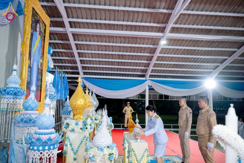 ภาพ No.148204:กิจกรรมเฉลิมพระเกียรติ สมเด็จพระนางเจ้าสิริกิติ์ พระบรมราชินีนาถ พระบรมราชชนนีพันปีหลวง เนื่องในโอกาสวันเฉลิมพระชนมพรรษา วันจันทร์ที่ 12 สิงหาคม พ.ศ. 2567 ณ อาคารโถงช้างฯ วัดพระธรรมกาย 