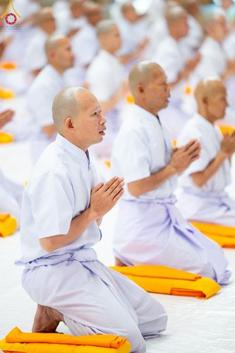 ภาพ No.217209:วันเสาร์ที่ 12 เมษายน พ.ศ. 2568 พิธีบรรพชา พิธีขอศีลและขอนิสสัย พิธีมอบบาตร ในโครงการอุปสมบทหมู่ บูชาธรรมหลวงพ่อธัมมชโย, โครงการธรรมทายาท ระดับอุดมศึกษา รุ่นที่ 52 ,  โครงการบวชพระนานาชาติ AEC & WAB CEO รุ่นที่ 4 ณ วัดพระธรรมกาย