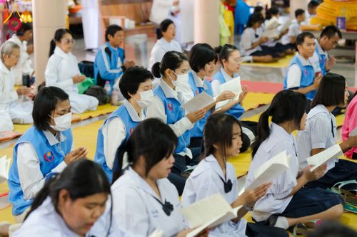 ภาพ No.196601:พิธีทอดผ้าป่าทำนุบำรุงศาสนสถาน ณ วัดไทยเจริญ ตำบลบางขุนกอง อำเภอบางกรวย จังหวัดนนทบุรี  ในโครงการธรรมยาตรา กตัญญูบูชา มหาปูชนียาจารย์ พระมงคลเทพมุนี(สด จนฺทสโร) พระผู้ปราบมาร อนุสรณ์สถาน 7 แห่ง ปีที่ 13 วันที่ 17 มกราคม พ.ศ. 2568