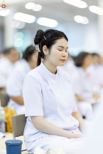 ภาพ No.243621:วันอาทิตย์ที่ 7 กันยายน พ.ศ. 2568 พิธีบูชาครูผู้ค้นพบวิชชาธรรมกาย , พิธีบูชาข้าวพระ ณ สภาธรรมกายสากล วัดพระธรรมกาย