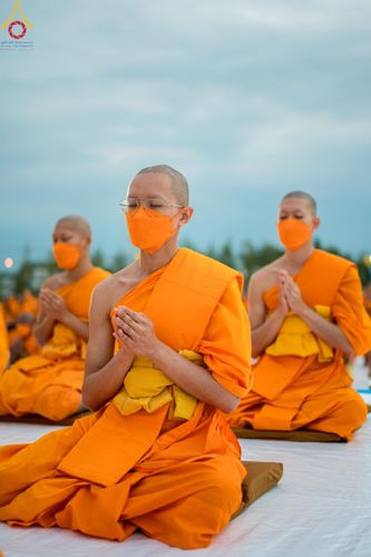 ภาพ No.118483:พิธีตักบาตรพระธรรมยาตรา ปีที่ 12 ณ อนุสรณ์สถานลำดับที่ 5 สถานที่เผยแผ่วิชชาธรรมกายครั้งแรก อนุสรณ์สถานบางปลา จ.นครปฐม วันที่ 25 มกราคม พ.ศ. 2567