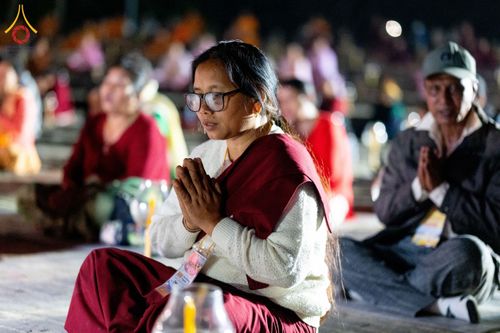 ภาพ No.210498:วันเสาร์ที่ 8 มีนาคม พ.ศ. 2568 พิธีจุดประทีป โครงการบรรพชาสามเณรชาวเนปาล 500 รูป ณ ชาตสถานอุทยานลุมพินีวัน ที่ประสูติขององค์สมเด็จพระสัมมาสัมพุทธเจ้า ลุมพินี ประเทศเนปาล