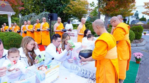 ภาพ No.257335:วันที่ 12 ตุลาคม พ.ศ. 2568 พิธีทอดกฐินสามัคคีประจำปี 2568 ณ วัดพระธรรมกายซีแอตเติล รัฐวอชิงตัน ประเทศสหรัฐอเมริกา 