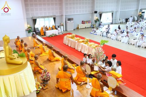 ภาพ No.174300:พิธีทอดกฐินกตัญญูบูชาธรรม ณ พระมหาเจดียทัตตชีโว ศูนย์อบรมเยาวชนกาญจนบุรี ในโครงการกฐินสามัคคีทั่วไทย 30,000 วัด บูชาธรรม 80 ปี หลวงพ่อธัมมชโย โดยคณะศิษยานุศิษย์วัดพระธรรมกาย วันที่ 9 พฤศจิกายน พ.ศ. 2567