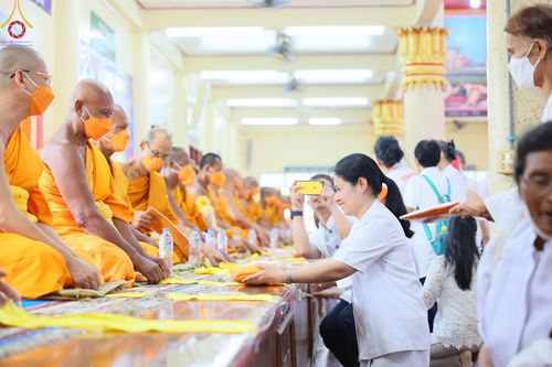 ภาพ No.111492:พิธีทอดผ้าป่าทำนุบำรุงศาสนสถาน ณ วัดตรีพาราสีมาเขต ต.สามเมือง อ.ลาดบัวหลวง จ.พระนครศรีอยุธยา วันที่ 13 มกราคม พ.ศ. 2567