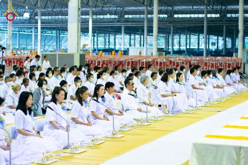 ภาพ No.120625:พิธีถวายภัตตาหารเป็นสังฆทาน แด่คณะพระธรรมยาตรา ปีที่ 12 วันที่ 29 มกราคม พ.ศ. 2567 ณ สภาธรรมกายสากล วัดพระธรรมกาย