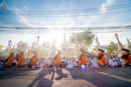 ภาพ No.113123:พิธีต้อนรับพระธรรมยาตรา ปีที่ 12 วันที่ 15 มกราคม พ.ศ. 2567 ณ วัดโบสถ์บน จ.นนทบุรี