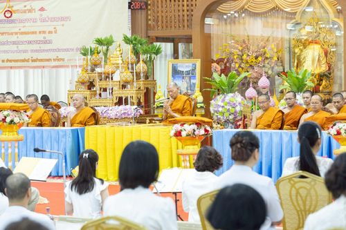 ภาพ No.235004:วันเสาร์ที่ 26 กรกฎาคม พ.ศ. 2568 พิธีทอดผ้าป่าบูรณปฏิสังขรณ์ วัดสามพระยาวรวิหาร ณ ศาลาอบรมสงฆ์ วัดสามพระยาวรวิหาร เขตพระนคร กรุงเทพมหานครฯ