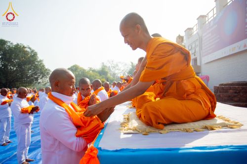 ภาพ No.210001:วันอังคารที่ 4 มีนาคม พ.ศ. 2568 พิธีบรรพชาสามเณรเนปาล 500 รูป ณ ลุมพินี ประเทศเนปาล