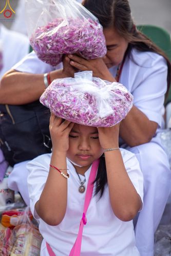 ภาพ No.120032:พิธีต้อนรับพระธรรมยาตรา ในโครงการธรรมยาตรา กตัญญูบูชา มหาปูชนียาจารย์ พระมงคลเทพมุนี(สด จนฺทสโร) พระผู้ปราบมาร อนุสรณ์สถาน 7 แห่ง ปีที่ 12 วันที่ 28 มกราคม พ.ศ. 2567 ณ วัดพระธรรมกาย จ.ปทุมธานี