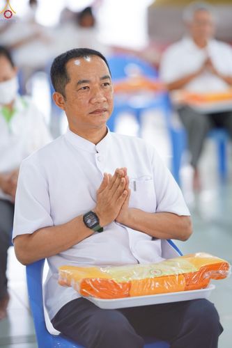 ภาพ No.229695:วันที่ 25 มิถุนายน พ.ศ. 2568 (แรม 15 ค่ำ เดือน 7) พิธีบุพเปตพลี ครั้งที่ 166 ร่วมอุทิศบุญแด่หมู่ญาติที่ล่วงลับไปแล้ว และสืบทอดอายุพระพุทธศาสนา ณ หอฉันคุณยายอาจารย์ฯ วัดพระธรรมกาย