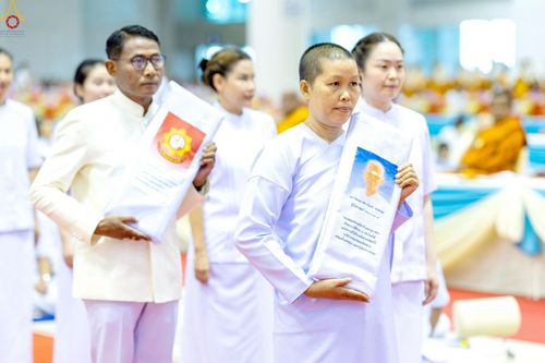 ภาพ No.236232:วันที่ 3 สิงหาคม พ.ศ. 2568 พิธีมุทิตาสักการะพระภิกษุ ผู้สอบได้เปรียญธรรม 9 ประโยค ระดับโลก ปีที่ 37, พิธีมอบโล่และทุนการศึกษา สำนักเรียนบาลีดีเด่นทั่วประเทศ ณ ห้องแก้วสารพัดนึก 1 วัดพระธรรมกาย