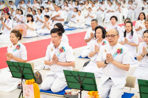 ภาพ No.274961:วันอาทิตย์ที่ 30 พฤศจิกายน พ.ศ. 2568 พิธีทอดผ้าป่า "สร้างองค์พระเจดีย์เพื่อสร้างสันติภาพโลก" ณ ศูนย์ปฏิบัติธรรมระยอง (บ้านช่องลม)