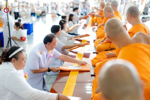 ภาพ No.253550:วันอังคารที่ 7 ตุลาคม พ.ศ.2568 (วันพระ ขึ้น 15 ค่ำ เดือน 11) พิธีบุพเปตพลี ครั้งที่ 171 ร่วมอุทิศบุญแด่หมู่ญาติที่ล่วงลับไปแล้ว และสืบทอดอายุพระพุทธศาสนา ณ หอฉันคุณยายอาจารย์ฯ วัดพระธรรมกาย