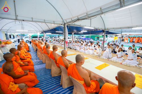 ภาพ No.118885:พิธีถวายภัตตาหารเป็นสังฆทาน แด่คณะพระธรรมยาตรา ปีที่ 12 วันที่ 26 มกราคม พ.ศ. 2567 ณ อนุสรณ์สถานบางปลา จ.นครปฐม