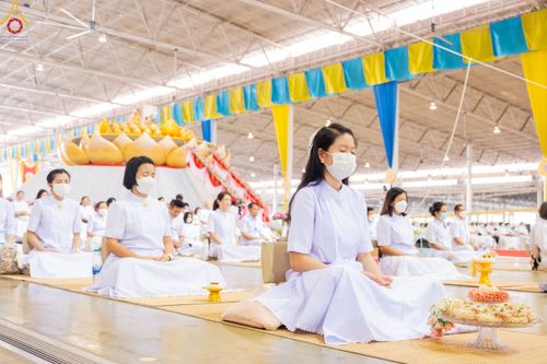 ภาพ No.77710:พิธีหล่อพระบรมพุทธเจ้า ทิศตะวันตก  วันอาทิตย์ที่ 19 มีนาคม พ.ศ. 2566 ณ วัดพระธรรมกาย จ.ปทุมธานี