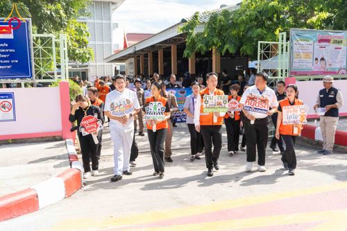ภาพ No.337401:วันที่ 18 มิถุนายน 2569 “โครงการปรับปรุงพื้นที่เพื่อความปลอดภัย สำหรับคณะครู นักเรียน ผู้ปกครอง และประชาชนผู้ใช้เส้นทางสัญจร”  ณ โรงเรียนสังข์อ่ำวิทยา ถนนสีขาว ตำบลคลองสอง อำเภอคลองหลวง จังหวัดปทุมธานี