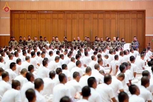 ภาพ No.341594:วันที่ 27 กรกฎาคม พ.ศ. 2569 พิธีปิดโครงการพัฒนาคุณธรรม จริยธรรม สำหรับนักเรียนนายสิบตำรวจ (นสต.) รุ่นที่ 17 ณ ศูนย์ปฏิบัติธรรมเวิล์ดพีช วัลเล่ย์ (World Peace Valley) เขาใหญ่  ต.หนองสาหร่าย อ.ปากช่อง จ.นครราชสีมา