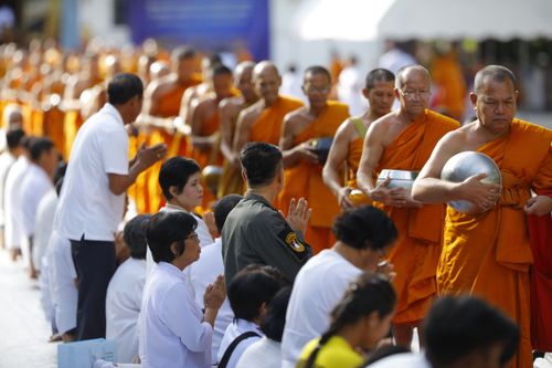 ภาพ No.29733:พิธีถวายสังฆทานแด่คณะสงฆ์ 323 วัด ใน 4 จังหวัดภาคใต้ ครั้งที่ 129