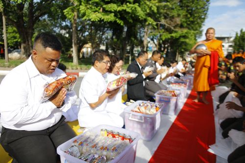 ภาพ No.29731:พิธีถวายสังฆทานแด่คณะสงฆ์ 323 วัด ใน 4 จังหวัดภาคใต้ ครั้งที่ 129