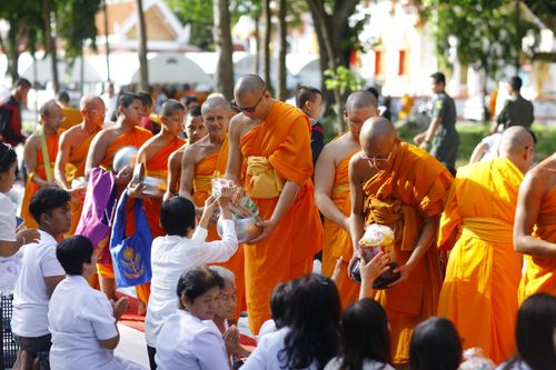 ภาพ No.29739:พิธีถวายสังฆทานแด่คณะสงฆ์ 323 วัด ใน 4 จังหวัดภาคใต้ ครั้งที่ 129