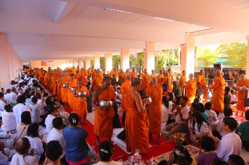 ภาพ No.29860:พิธีถวายสังฆทานแด่คณะสงฆ์ 323 วัด ใน 4 จังหวัดภาคใต้ ครั้งที่ 131