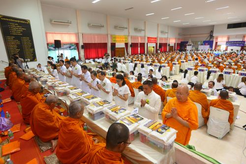 ภาพ No.29907:พิธีถวายสังฆทานแด่คณะสงฆ์ 323 วัด ใน 4 จังหวัดภาคใต้ ครั้งที่ 131