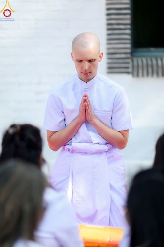 ภาพ No.83852:พิธีเวียนประทักษิณ,พิธีบรรพชาและพิธีอุปสมบทหมู่ ในโครงการอบรมพระธรรมทายาทในทวีปยุโรป  รุ่นที่ 9 วันอาทิตย์ที่ 16 กรกฎาคม พ.ศ. 2566 ณ วัดพระธรรมกายเบเนลักซ์  ประเทศเบลเยียม