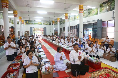 พิธีถวายสังฆทานแด่คณะสงฆ์ 323 วัด ใน 4 จังหวัดภาคใต้ ครั้งที่ 132