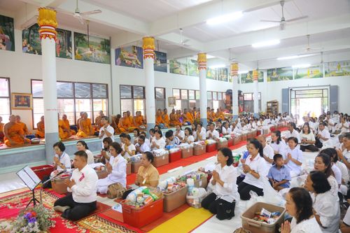 ภาพ No.29916:พิธีถวายสังฆทานแด่คณะสงฆ์ 323 วัด ใน 4 จังหวัดภาคใต้ ครั้งที่ 132