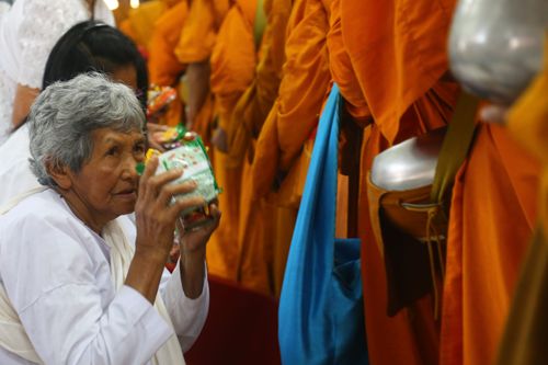 ภาพ No.29944:พิธีถวายสังฆทานแด่คณะสงฆ์ 323 วัด ใน 4 จังหวัดภาคใต้ ครั้งที่ 132